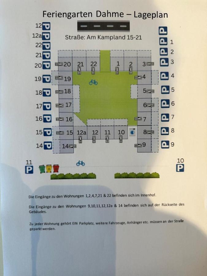 Feriengarten Dahme W 11 外观 照片